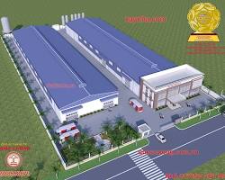 Mẫu thiết kế nhà xưởng công nghiệp