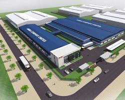 Mẫu thiết kế nhà máy công nghiệp